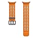 SAMSUNG Galaxy Watch Ultra Marine Band, Smartwatch Replacement Strap for Men and Women, One Click Attachment, ET-SNL70MOEGUJ, Orange