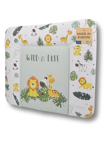 pic Bear Wickelauflage - hochwertige OEKO-TEX Wickeltischauflage -...