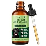 Clover Collagen for Dogs, Hip & Joint, Skin & Coat Liquid Drops, 2 oz