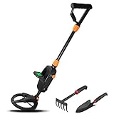 🎁【Metalldetektor】: GARLLEN Metalldetektor hilft Ihnen dabei, um Gold- und Silberschmuck, Münzen und anderem Metall (Eisennagel, Eisenüberzug, Aluminiumring, kleines Aluminiumprodukt, Münzen, Gold, Bronze, Silber) zu finden.