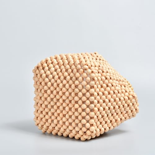 Bolso de mano pequeño de cuentas para mujer miniatura 5