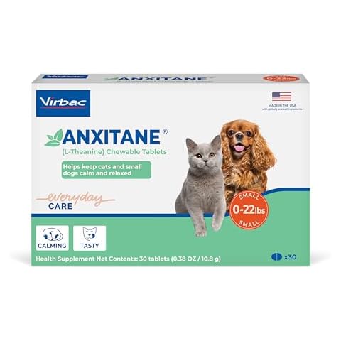 Virbac Anxitane Tablets, Small Dog/Cat, 50mg, 30 Count Cover
