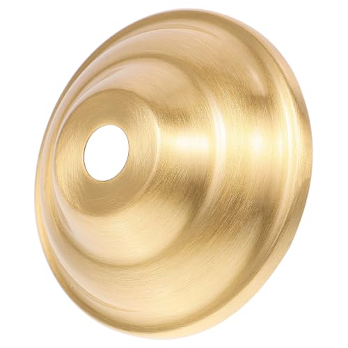 Cabilock Base Lampada in Ottone Con Portalampada Piatto 0.79X0.79X0.79 Pollici Design Semichiuso Supporto Secondo Livello Per Ricambi Lampadari E Accessori Illuminazione Interna