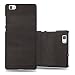 Produktbild Cadorabo Hülle für Huawei P8 LITE 2015 in Woody SCHWARZ  Hardcase Handyhülle aus Plastik gegen Kratzer und Stöße  Schutzhülle Bumper Ultra Slim Back Case Hard Cover