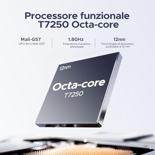 DOOGEE Note 58 Smartphone Android 16, 32GB+128GB/2TB TF Cellulare, 6.75" HD+ 90Hz Schermo,6250mAh, 16MP+8MP Telefono Cellulare, 4G Dual SIM/Octa Core/Widevine L1/NFC/OTG/Face ID/GPS, Nero