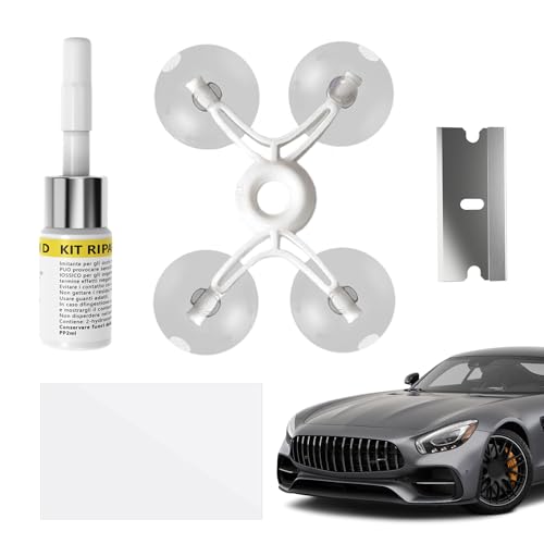 Reparación de virutas de parabrisas, kit de reparación de parabrisas para coche, herramienta ligera de fijación de vidrio para camión, vehículo, caravana, sedán