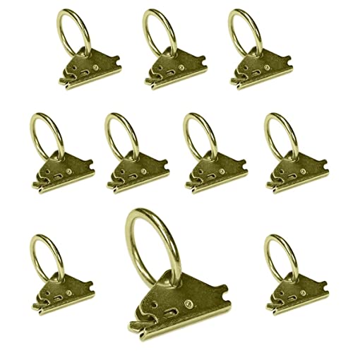 Dc Cargo Heavy-Duty Steel E-Track O-Ring (Pack Of 10) Etrack Accessories Tie-Down Anchors For E-Track Tie-Down System - E-Track Accessories To Secure Cargo In Enclosed/Flatbed Trailers, Trucks #TOP7