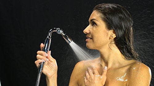 High Sierra’s All Metal Shower Head/Handheld Shower Combo - 3 Way Shower Head Combo With Handheld Features The Classic Plus Shower Head And The Popular Handheld Shower W/Slip-Free Grip - Nickel #TOP3