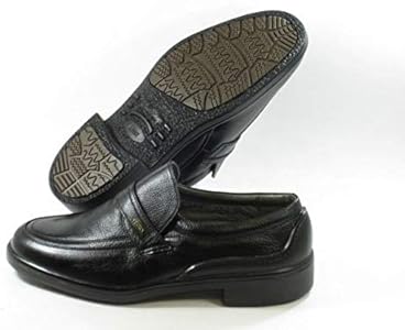 Amazon | [ボンステップ] 2201黒3E本革メンズビジネスシューズ 防水靴