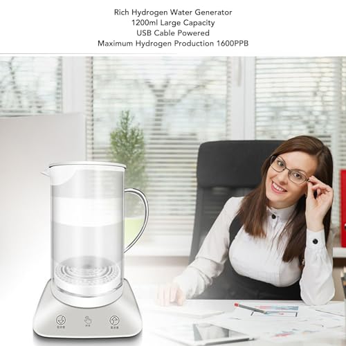 Bouteille d'eau d'hydrogène 1200ml technologique SPE PEM pour optimiser votre hydratation - 2