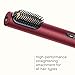 Infiniti PRO CONAIR 5-in-1 Hair Drying Wand, Straightener, and Styler, Ionic All-in-One Digital Motor Blow Dryer, Includes 4 High-Performance Attachments, Cherry Red