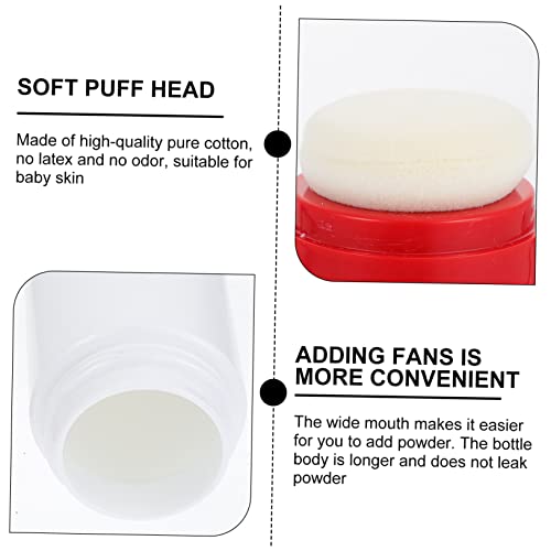 Totority 3 Pçs Caixa De Sopro De Pó Suporte De Bebê Suporte De Banho De Bebê Suporte De Pó De Corpo