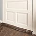 Simply Genius Draft Stopper for Bottom of Door - 36-Inch, Brown - Under-Door Blocker & Window Draft Blocker