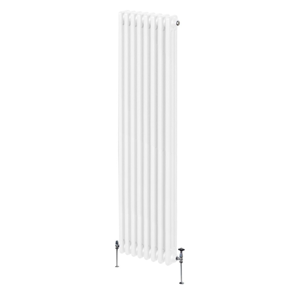 Monstershop Unisex White Traditional 3 Column Radiator - 1800 X 382Mm In