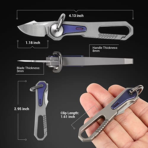 Itokey Titanium Carabiner Keychain #TOP5
