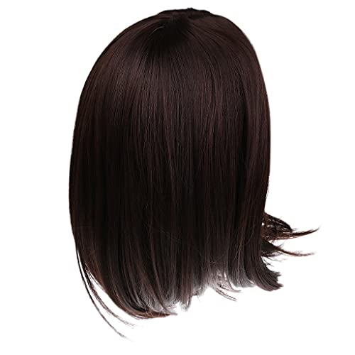 DYNWAVE Peruca Feminina Vestido Extravagante Peruca de Cabelo Cheio