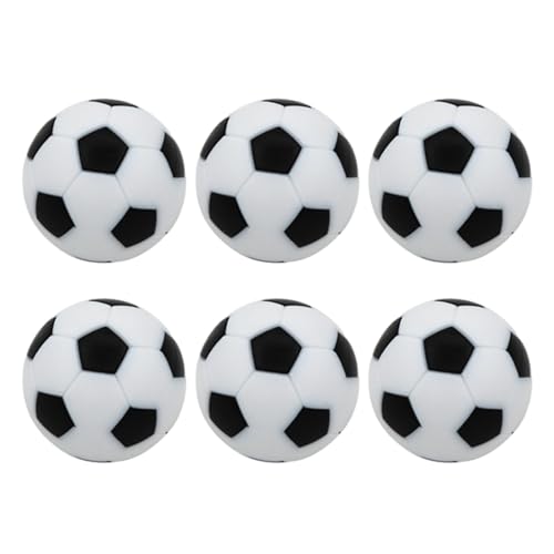 ROYALEAD 6 Pcs Foosballs Table Games Replacement Official Tabletop Game Table Soccer Football Machine Parts