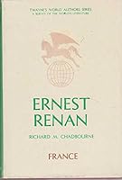 Ernest Renan (Twayne's World Authors Series) B0006BRFV0 Book Cover