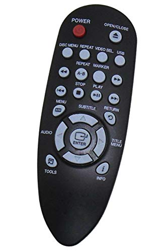 Replaced Remote Control Compatible for Samsung DVD-E360/XU DVD-C350/XAA DVD-C370 DVD-C350K DVD-P190/XME DVD-P191/XCH DVD-P190/XAA DVD VCR Combo Player