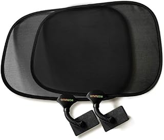 Emmzoe Clip On Sun Shade Baby Toddler UV 50+ Protection for Stroller, Car