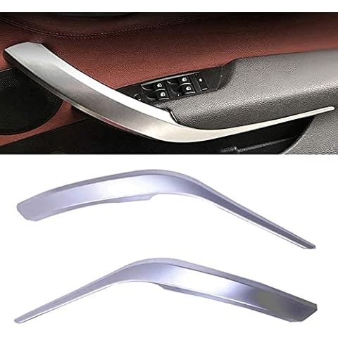 SiegenPro Door Handle Cover Replacement for X1 E84 Left Side Right Side Inner Door Grab Handle Cover Door Armrest Bracket Door Pull Handle Grab for X1 E84 2008-2015 Cover