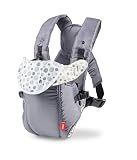 Nuby Marsupio a due vie da indossare, adatto fin dalla nascita, cinghia regolabile, leggero e compatto, design facile da montare