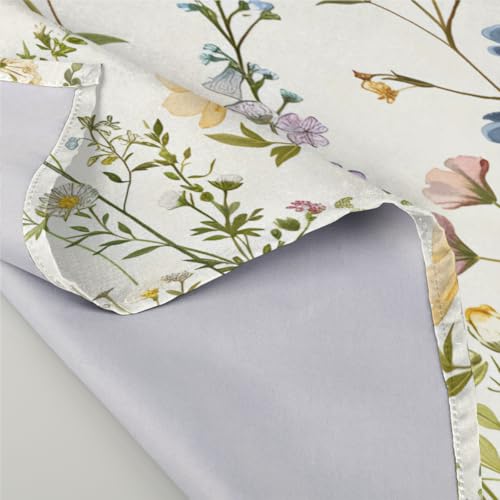 Set de 6 servilletas de tela cuadradas 51x51 cm multicolor miniatura 3