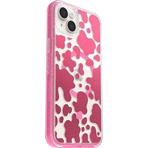 OtterBox iPhone 14 Plus Symmetry Series+ Case - DISCO COWGIRL (Pink), ultra-sleek, snaps to MagSafe, raised edges protect camera & screen by OtterBox - Used condition - Image 4