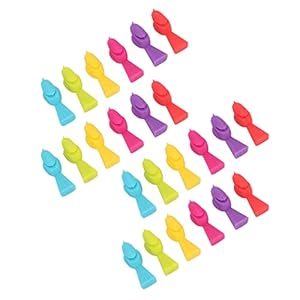 Unieke wijnkopetiket Niet-giftige siliconen drinkglasmarkeringsvieringen voor bars