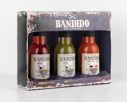 Pack de 3 Frascos de 100 ml - Contiene Salsa Piri Piri, Jindungo y Salsa de Jalapeño - Salsas Picantes y Muy Versátiles - Producto Gourmet de Origen Portugués