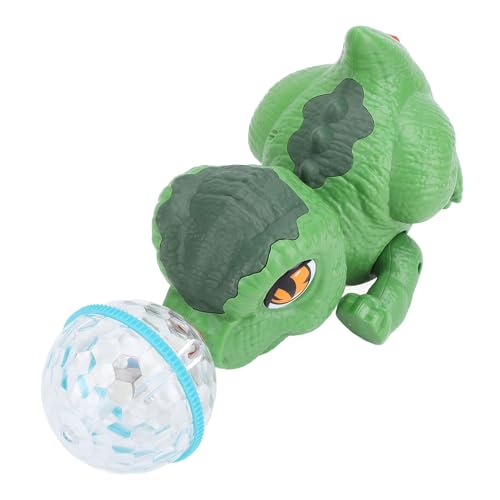 Juguete de Dinosaurio Eléctrico, Juguete Interactivo Realista con Luces y Música para Niños, de Dinosaurio Seguro para Jugar, Material ABS
