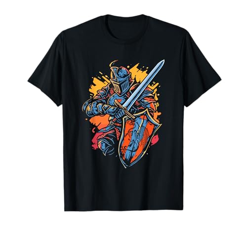 Medieval Knight Renaissance Faire Gráfico Camiseta