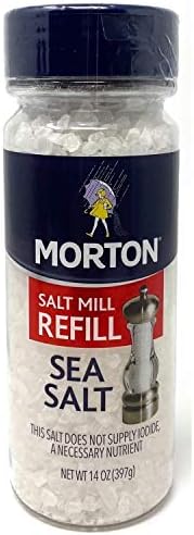 Morton Extra Coarse Sea Salt Grinder Refill,