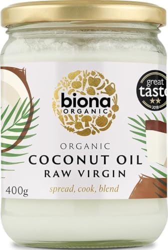 Biona Organic Raw Virgin Coconut Oil, 400g