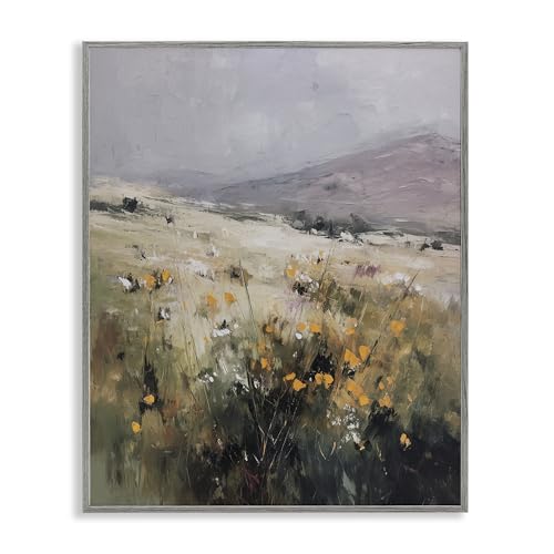 'Verdant Dreams Landscape'| Framed Giclee Art