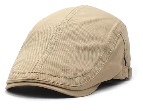 Zacharias Men's 100% Cotton Beret Golf Cap A7-01 (Pack of 1)