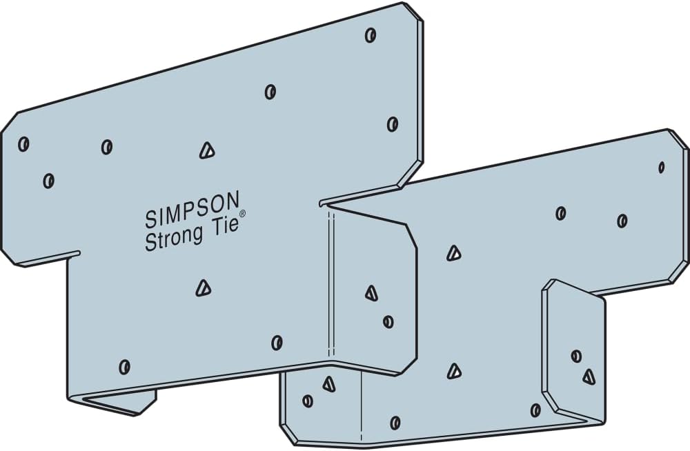 Simpson Strong-Tie AC6Z AC ZMAX Galvanized Adjustable Post Cap for 6X (Pack of 20)