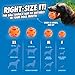 Chuckit! Air Fetch Hundespielzeug, Größe M, 6,3 cm Durchmesser, für Hunde von 9-27 kg, 2 Stück