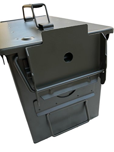 Foto von MEIERLE & Söhne Munitions Kiste Metall Neu mit Dichtungen Qualitätsarbeit Munitionsbox Munitionskiste Aufbewahrung US Munitionskiste