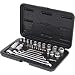 Produktbild KS Tools 911.4302 1/4"+3/8"+1/2" TX-Steckschlüssel-Satz, 31-tlg.