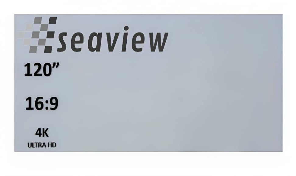 Seaview 120 Inch Reflective Projector Screen (9x4.5 Feet) Flexible and Foldable Projection Screen (120 Inch Dia [9x4.5 Feet]) (B0CK99J2W9) Amazon Price History, Amazon Price Tracker