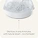 NUK Micro Express Microwave Baby Bottle and Accessory Sterilizer, a Fast & Effective Sterilization, Using Natural Steam
