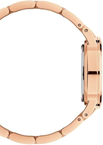 Miniatura 5 de Daniel Wellington Iconic Link Unitone 1.102 in Reloj para mujer, acero inoxidable (316L) reloj de oro rosa para mujer, Unitona de oro rosa, Reloj de