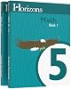 Horizons Math 5 SET de 2 Libros de Trabajo para Estudiantes 5-1 y 5-2 2