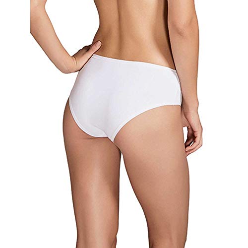 Calcinha tanga Midi 2 peças, Sloggi, Feminino, Preto/Branco, XG