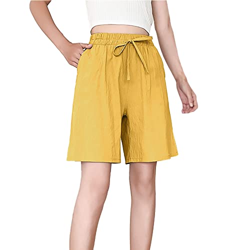 Calça casual feminina lisa calça longa confortável calças cargo cintura elestic calças para mulheres