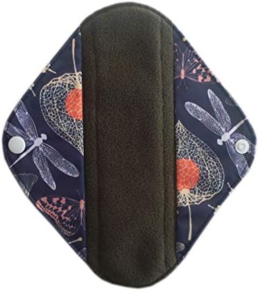 10PCS New 8 Inch Light Mama Cloth/Menstrual Pads/Reusable Sanitary Pads Panty Liner image 8