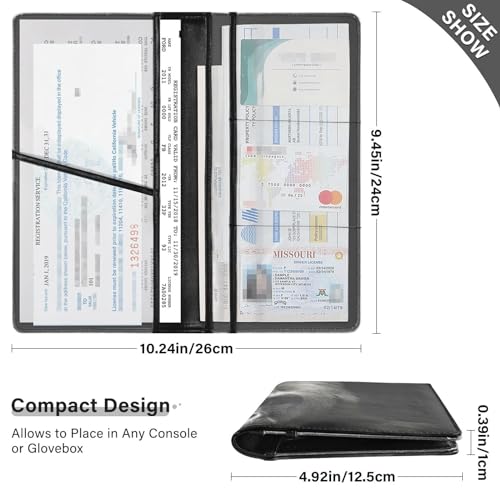 Organizador de Documentos para Auto Pvc miniatura 3