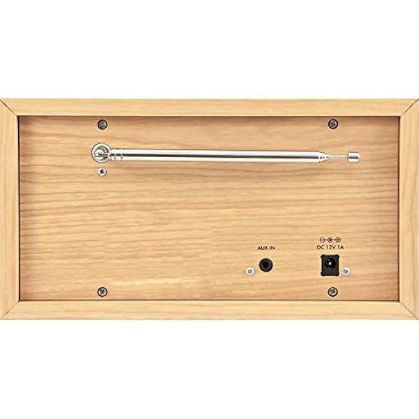 Imperial DABMAN 30 Radio digitale (DAB /DAB/FM, Aux In, alimentatore incluso), colore: legno di faggio