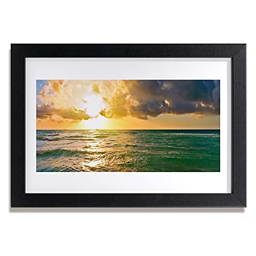 Photo affiche avec cadre 30x20 cm Tulup salon et chambre image murale mer
